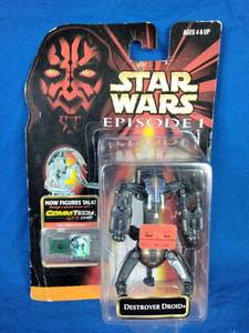 New Star Wars Episode 1 Collectible Destroyer Droid