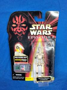 New Star Wars Episode 1 Collectible Battle Droid with Blaster Rifle