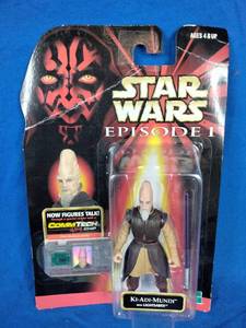 New Star Wars Episode 1 Collectible Ki-Adi-Mundi with Lightsaber