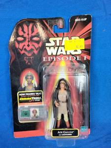 New Star Wars Episode 1 Collectible Adi-Gallia with Lightsaber