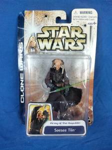 New Star Wars Clone Wars Collectible Army of the Republic Saesee Tiin