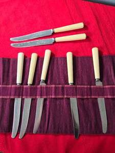 lot 34 image: Lamson & Goodnow Mfg Stainless Knives in Protector