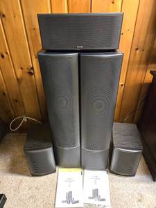 lot 75 image: Infinity 5 Speaker Set with with Manual