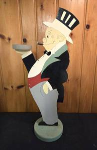 lot 88 image: Vintage Handpainted Jiggs Butler