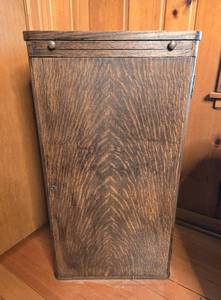 lot 12 image: 1920-1940 Antique Wet Bar Cabinet