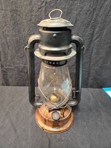 lot 113 image: Lantern--C.T. Ham No. 2 Cold Blast With Copper Fount