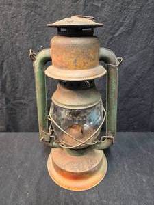 lot 309 image: No. 2 Cold Blast Marked Pagoma With Dietz D-Lite Globe Lantern