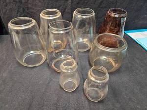 lot 381 image: Collection of Lantern Glass Globes