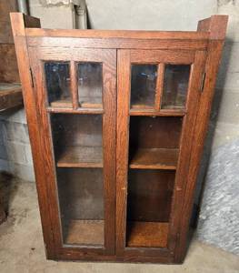 lot 192 image: Oak Bookcase