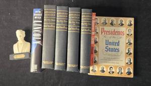 lot 110 image: Carl Sandburg Lincoln The War Years Set wother Lincoln Collection