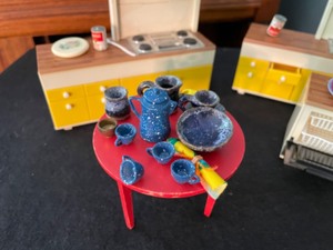lot 59 image: Doll House Kitchen Furniture