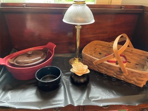 lot 497 image: Longaberger & Party Lite Entertaining