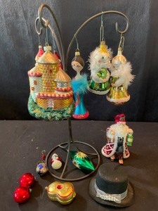 lot 300 image: Radke & Others Blown Ornaments