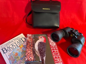 lot 65 image: Bushell Binoculars and Bird Books