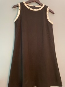 lot 66 image: Mary Quant London Go Go Black Knit Vintage Dress from the 60s