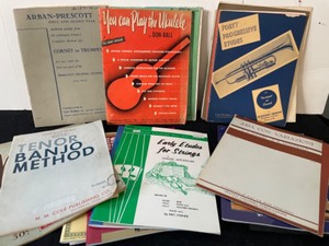 lot 303 image: Instrumental Performance & Method Sheet Music & Books