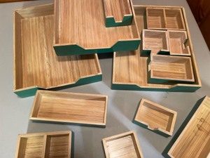 lot 71 image: Desk Top Office Organizers