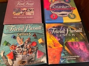 lot 80 image: Trivial Pursuit & Brain Games