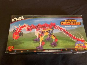 lot 85 image: Kinex Stompin Knexosaurus Toy