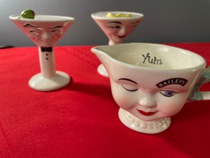 lot 120 image: Mighty Cute Bailey Salt & Pepper Shaker & Mug