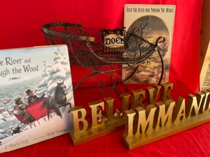 lot 215 image: Winter Sleigh & Signs