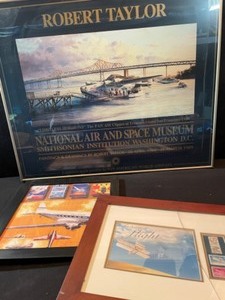 lot 222 image: National Air & Space Museum Picture & Dream of Flight Stamp Picture