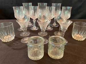 lot 277 image: Etched Glasses & Stemware Collection