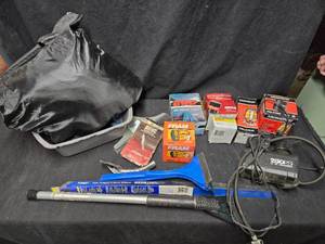lot 467 image: Auto Accessories--Blanket In Bag, Car Filters