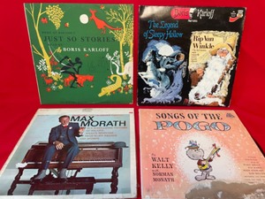 lot 370 image: Boris Karloff Narrated Kids Albums