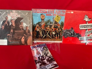 lot 371 image: Three Dixieland Albums & Book