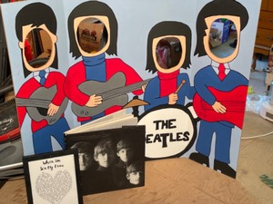 lot 343 image: Beatles Cutouts & Memorabilia