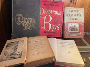 lot 418 image: Classic Books--Don Quixote, Cyrano, Washington Irving & More