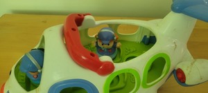 lot 155 image: Fisher Price Talking Airplane With Sayings & Music