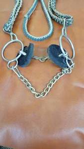 lot 10 image: Gaming Bit WCheek guards & Bridal Reins
