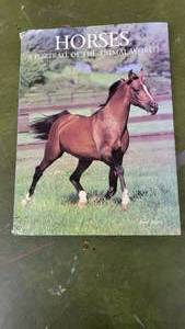 lot 13 image: Horse Picture,Along With A Book