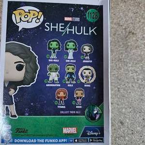 lot 53 image: Pops Jennifer, She Hulk, # 1128, NEW, (target Overstock)
