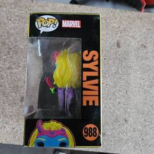 lot 50 image: Disney , Marvels, Pops, Sylvie, #988, (Target Overstock) NEW