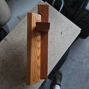 lot 45 image: Handmade Cross, OAK