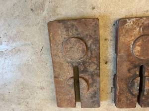4- 20LB WEIGHTS