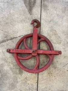 12 SCAFFOLD WELL WHEEL PULLEY