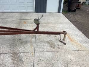 HOMEMADE 14  PONTOON TRAILER