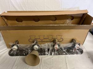 Jeremiah Lighting 4 Bulb Bathroom Vanity Light Fixture