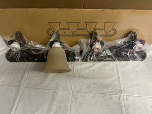Jeremiah Lighting 4 Bulb Bathroom Vanity Light Fixture