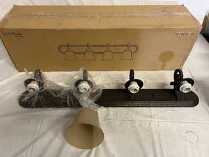 Jeremiah Lighting 4 Bulb Bathroom Vanity Light Fixture