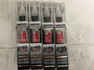 4 Dupli-Color Scratch Fixing Sticks - Ford Toredor Red