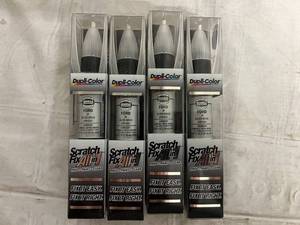 4 Dupli-Color Scratch Fixing Sticks - Ford Silver Birch