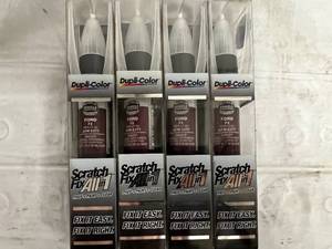 4 Dupli-Color Scratch Fixing Sticks - Ford Merlot
