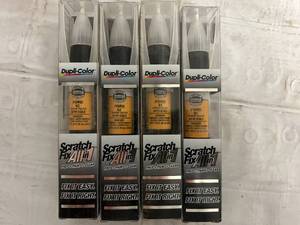 4 Dupli-Color Scratch Fixing Sticks - Ford Chrome Yellow