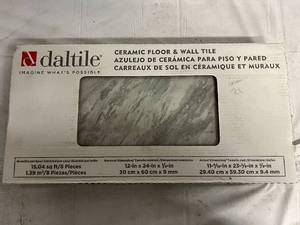 3 Boxes of Daltile Ceramic Floor and Wall Tile