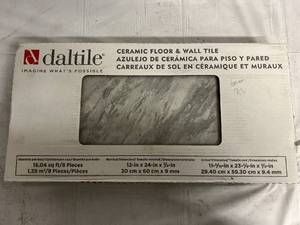3 Boxes of Daltile Ceramic Floor and Wall Tile